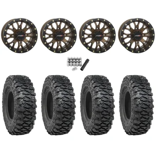 ITP Savage XT (HARC) 8-Ply Tires 35x10-15 on on System 3 Offroad
